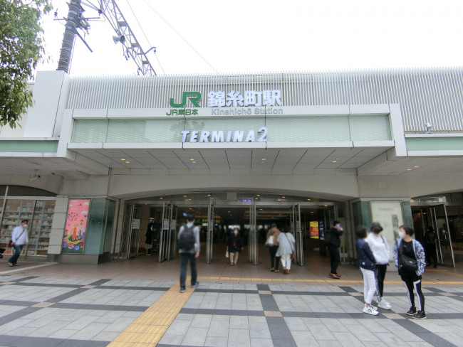 最寄りの「錦糸町駅」