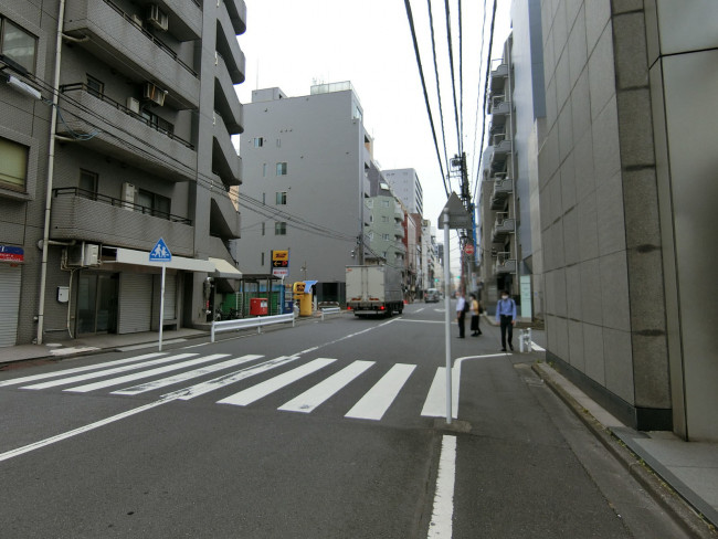 ONEST錦糸町スクエア前面の通り
