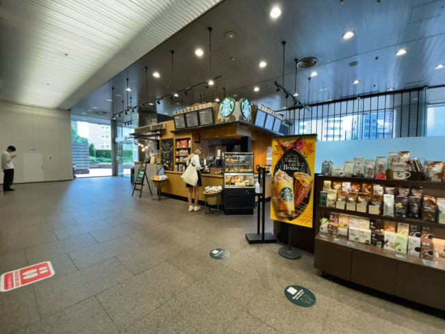 付近のターバックスコーヒー渋谷クロスタワー店