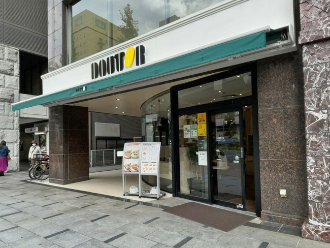 徒歩1分のドトールコーヒーショップ新横浜国際ホテル店