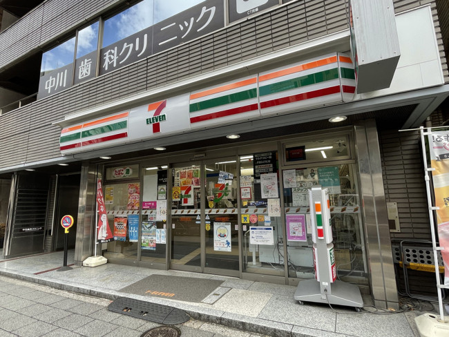 徒歩4分のセブンイレブン神田和泉町店