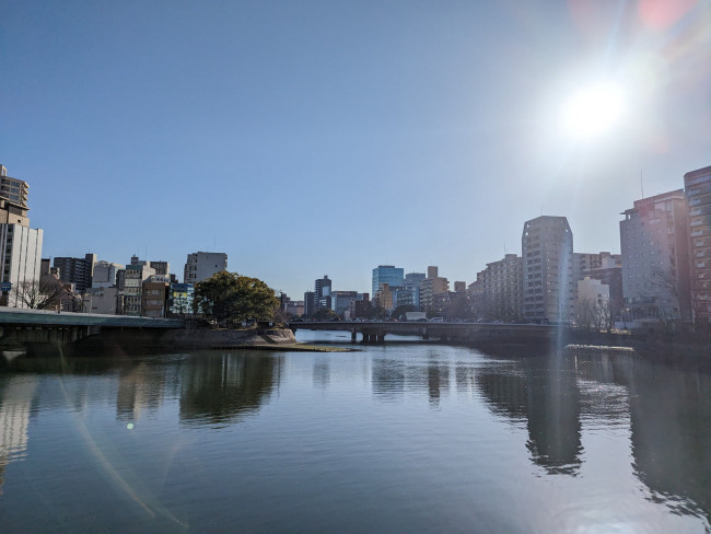 近くの京橋川