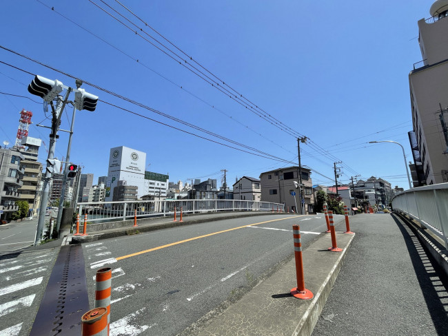 付近の岡野橋