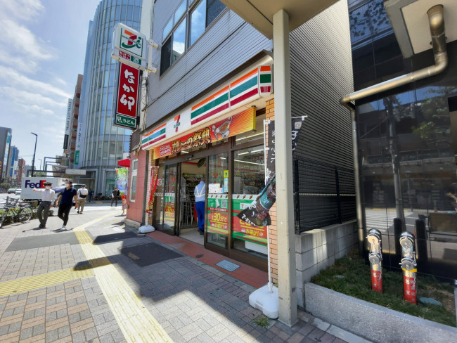 徒歩2分のセブンイレブン 亀戸十三間通り店