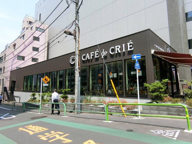 付近のカフェ・ド・クリエ市ヶ谷東店