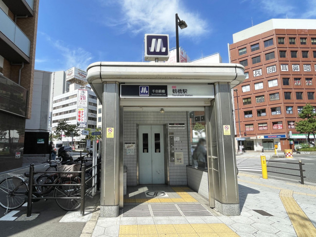最寄りの「鶴橋駅」
