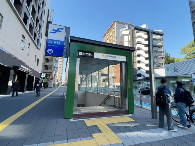 最寄りの「櫛田神社前駅」