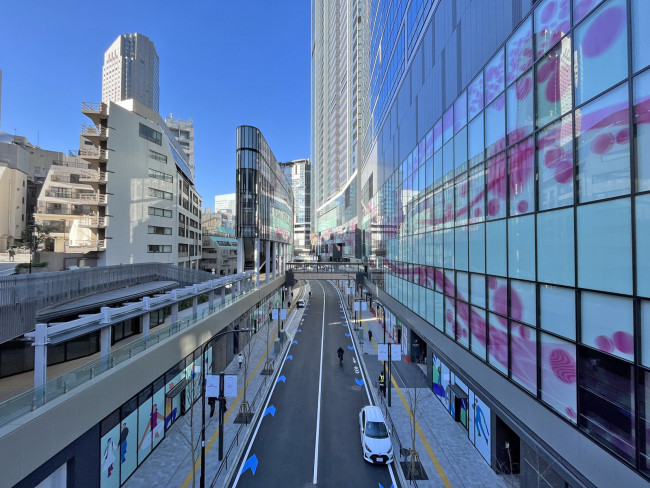 渋谷サクラステージ SHIBUYAタワー前面通り