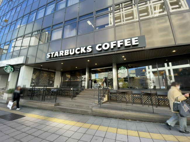 付近のスターバックスコーヒー 赤坂見附店