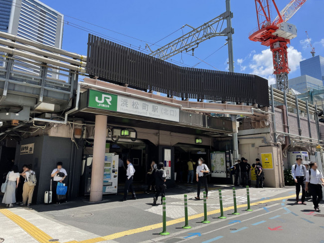 至近の「浜松町駅」