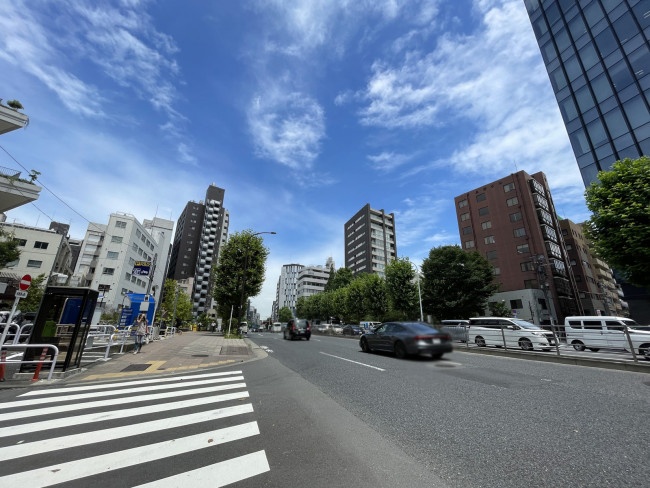 近くの新大橋通り