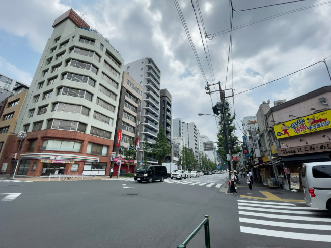 至近の白山通り