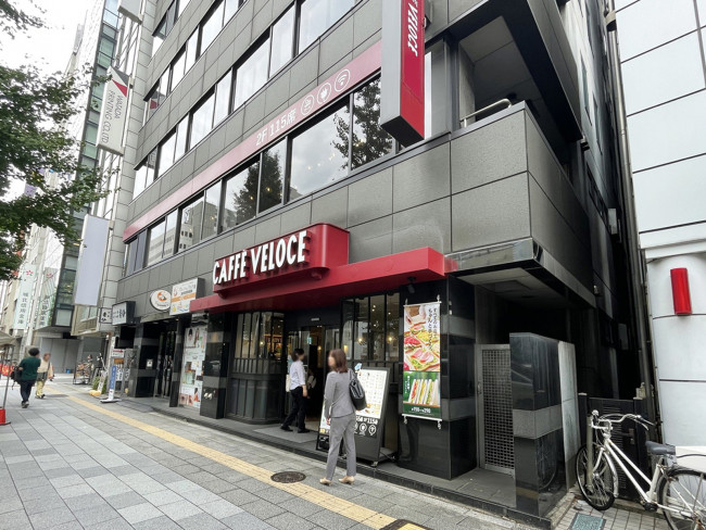 徒歩3分のカフェ・ベローチェ 仲御徒町店