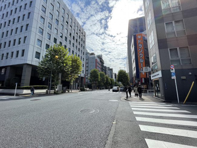 付近の水道橋西通り