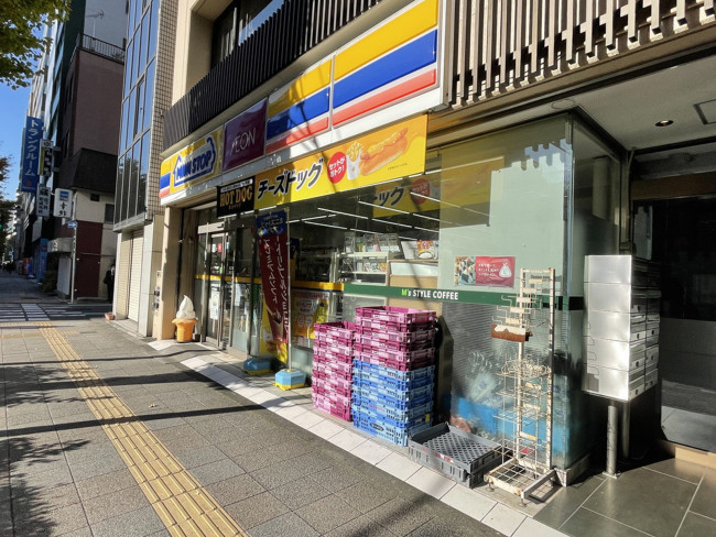 徒歩3分のミニストップ蔵前3丁目店