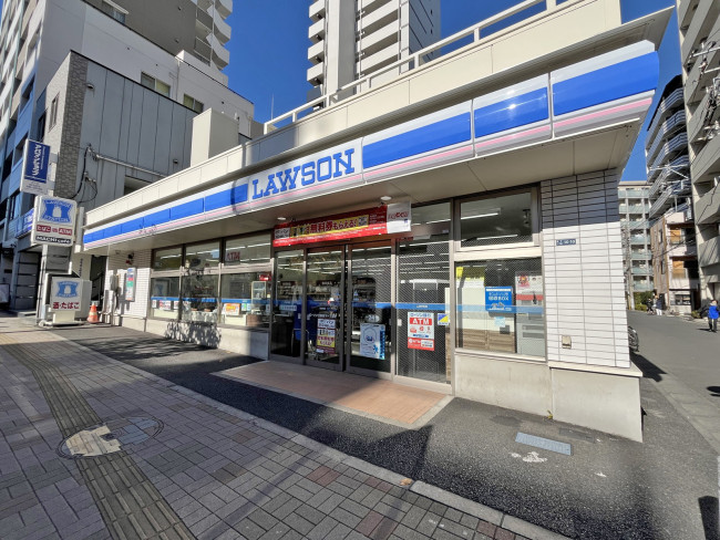徒歩4分のローソン江東森下一丁目店