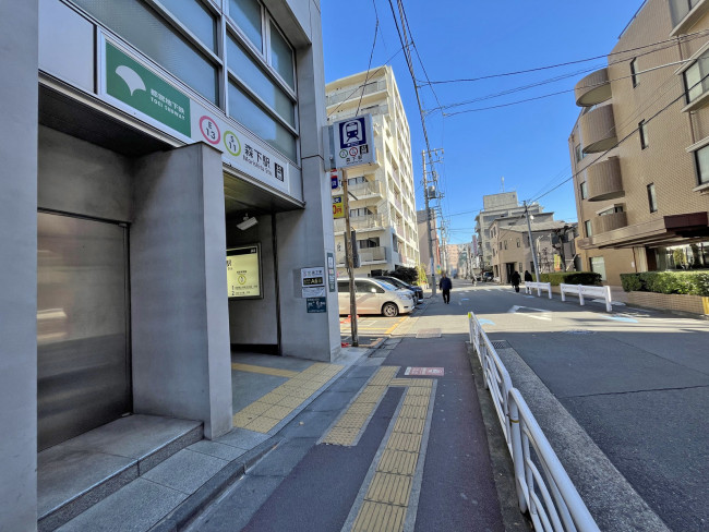 最寄りの「森下駅」
