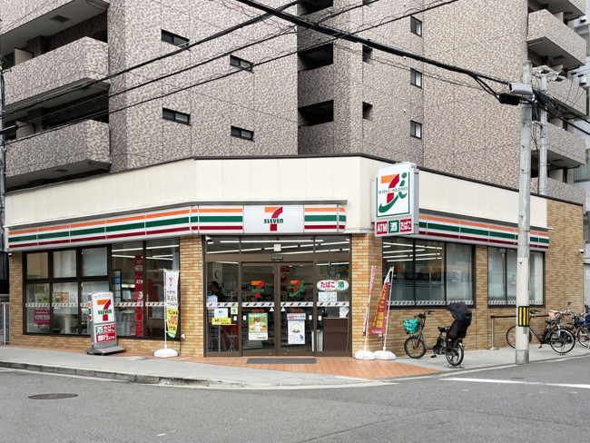 付近のセブンイレブン 大阪南久宝寺町1丁目店