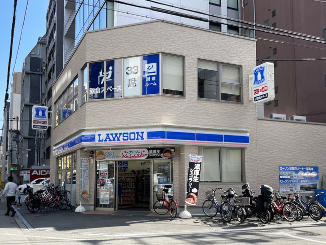 付近のローソン 大阪南船場一丁目店