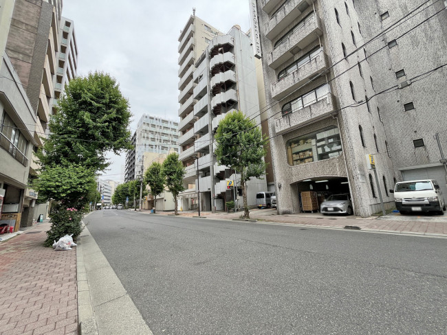 (仮)東神田ビル前面の柳原通り
