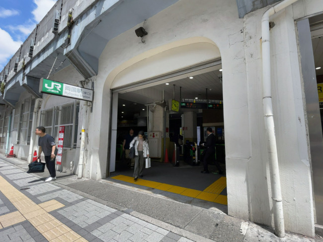 最寄りの「両国駅」