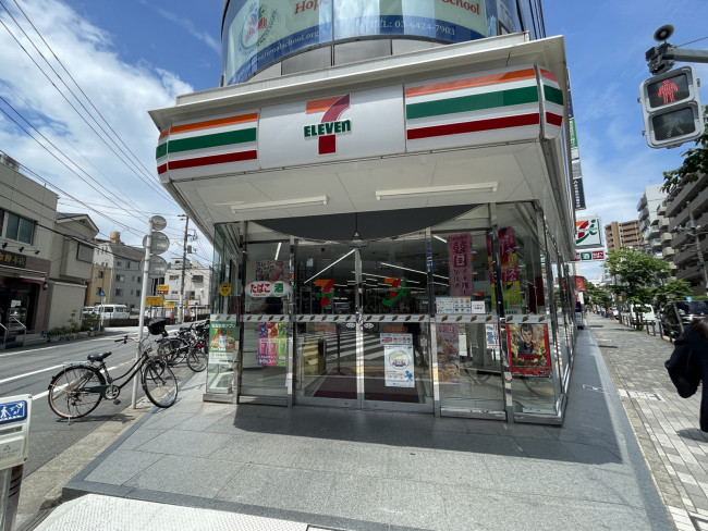 徒歩3分のセブン-イレブン京急蒲田駅前店