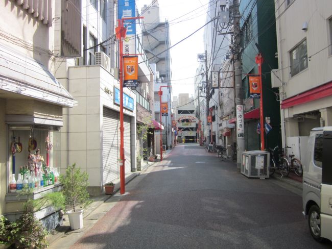 大宮蓮見ビル前面の通り