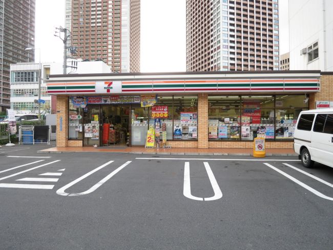 並びにあるセブンイレブン 港区汐彩橋店