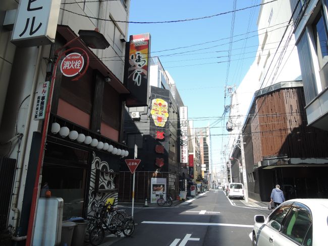 名駅ミズタニビル付近路上様子