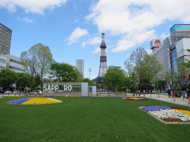 大通公園へ徒歩圏内