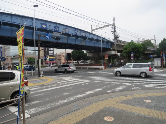 「関内駅」北口周辺の様子