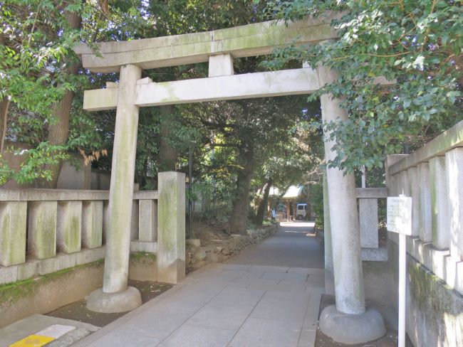 徒歩3分の渋谷氷川神社
