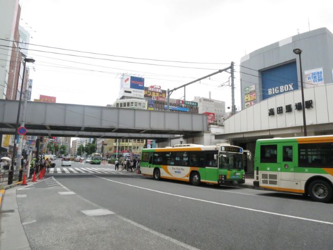 最寄りの「高田馬場駅」