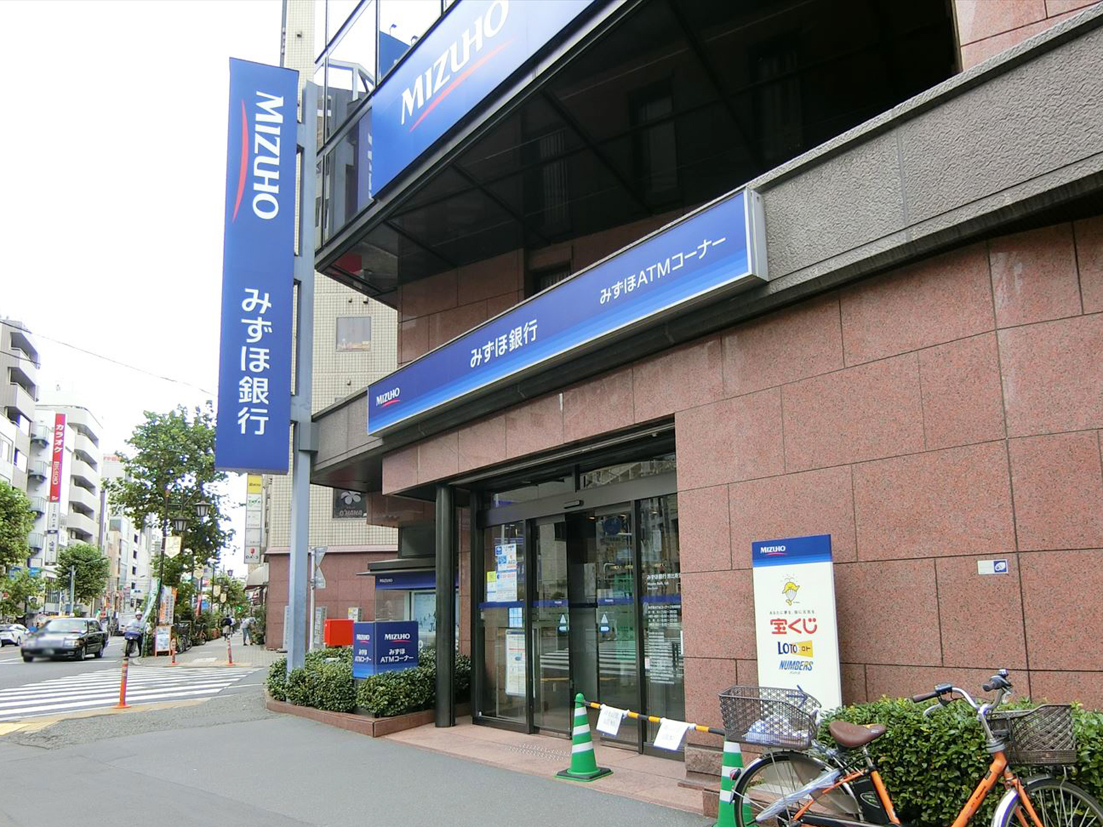 徒歩3分のみずほ銀行恵比寿支店