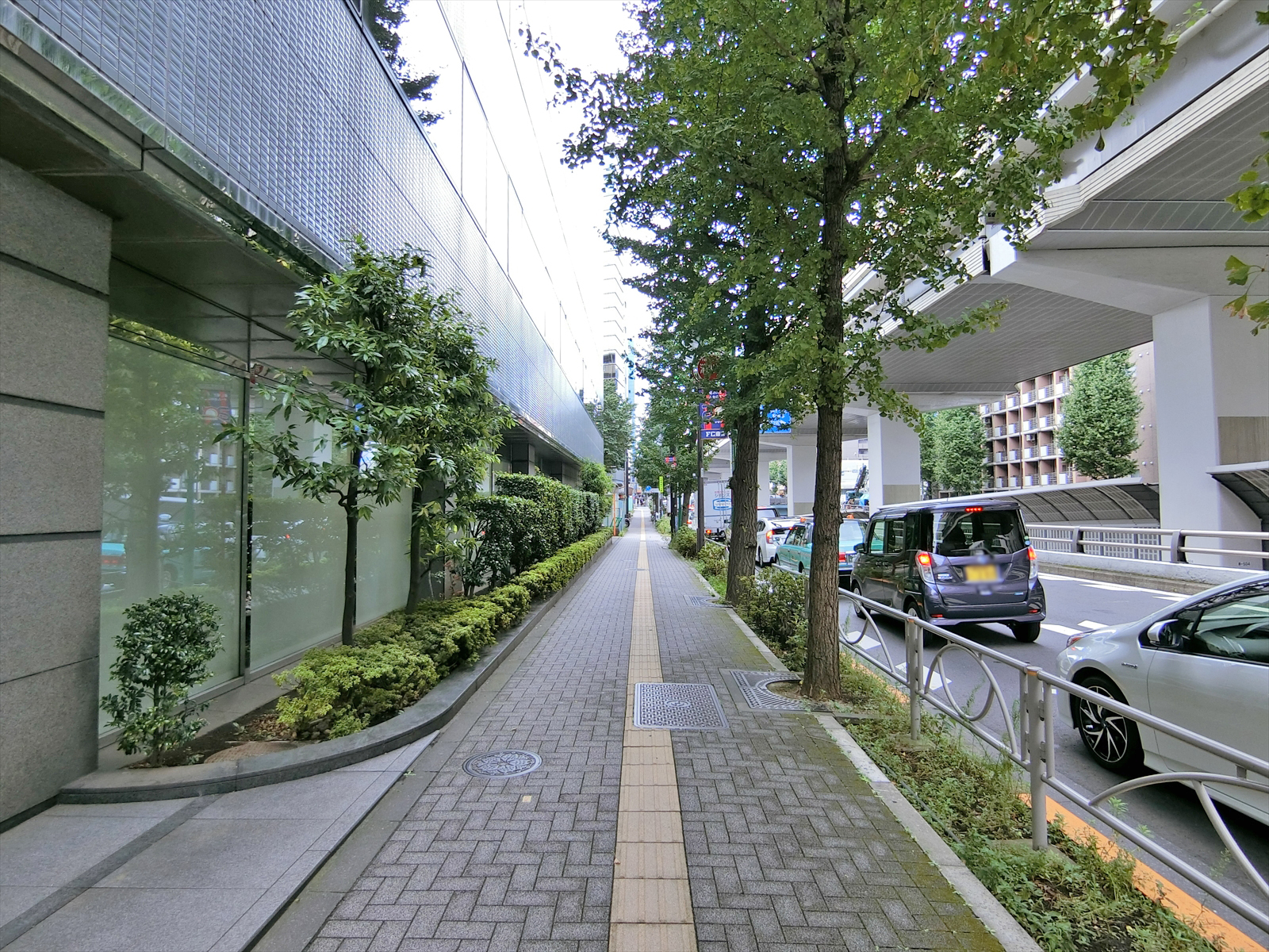 Daiwa笹塚ビル前面の通り