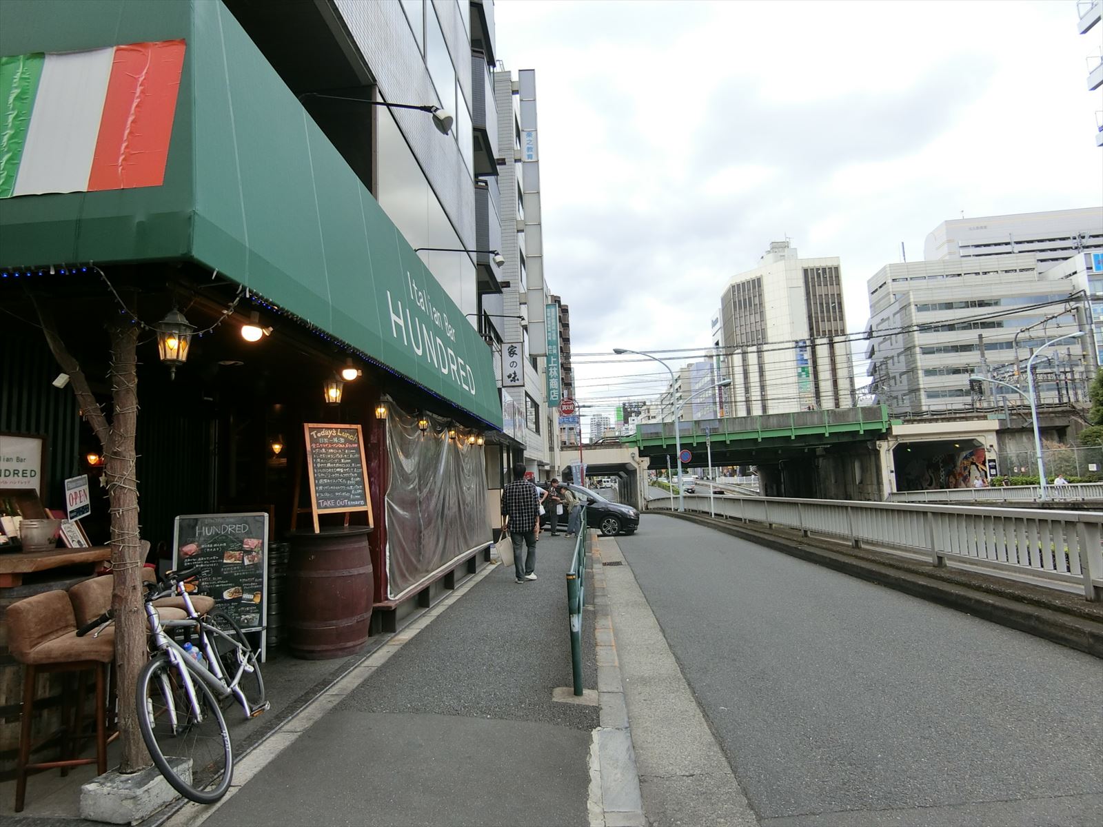 前面の職安通り