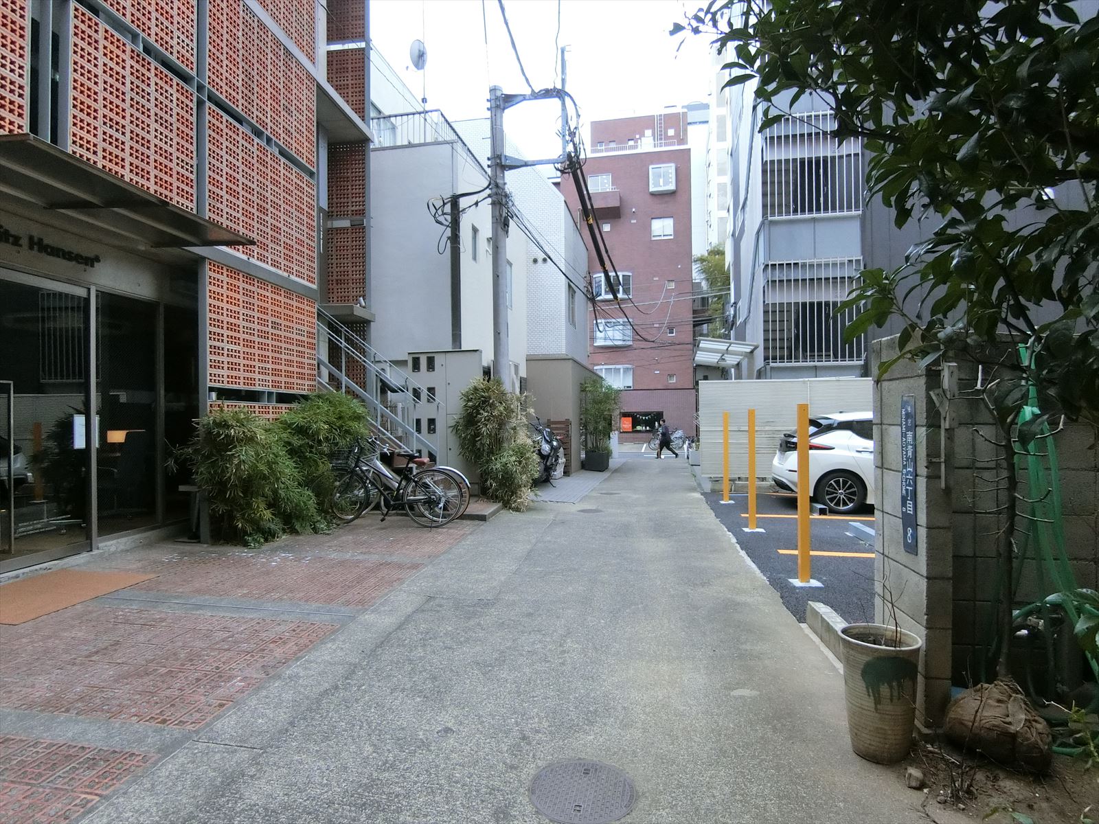 前面の通り