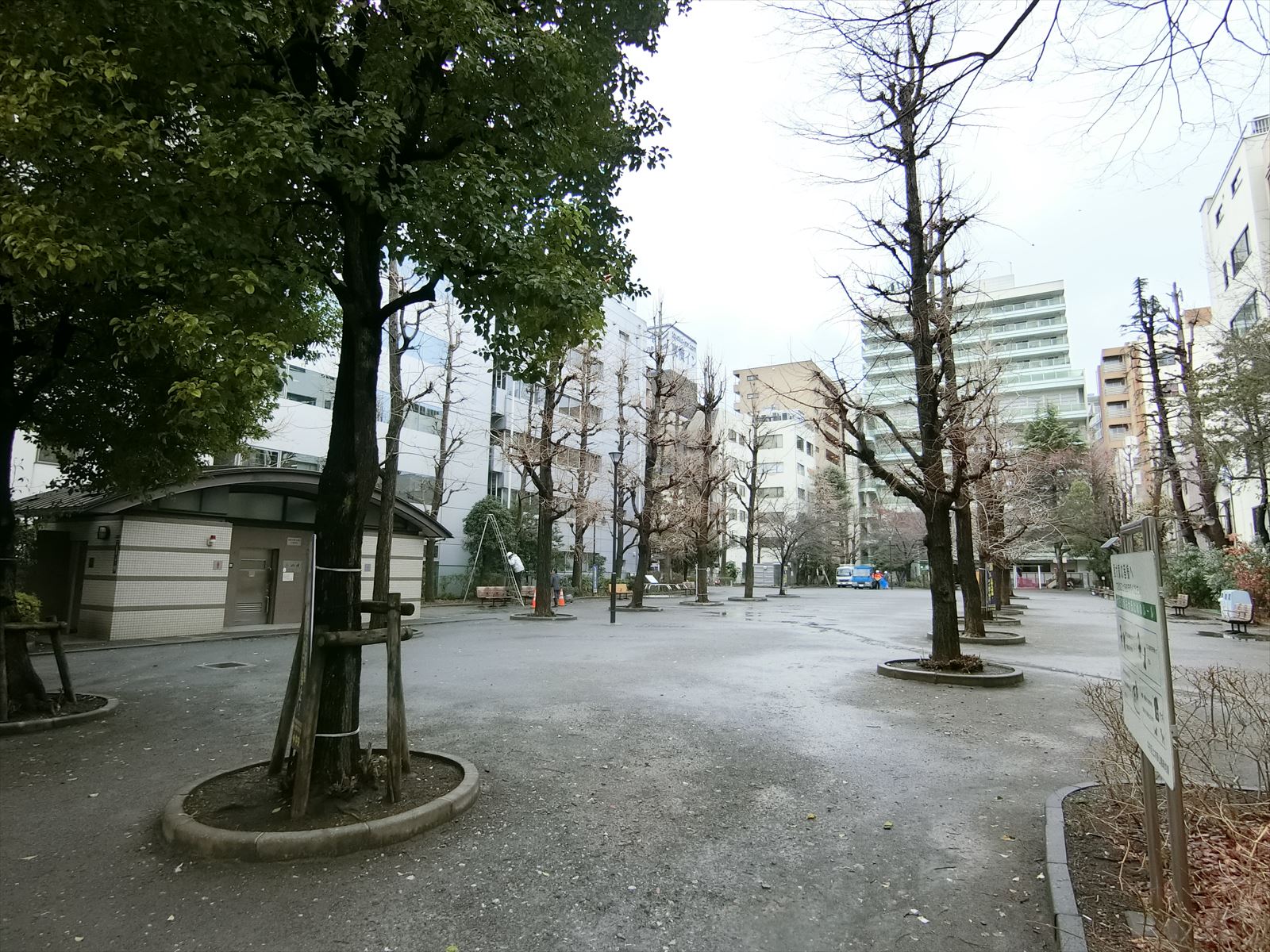 近くの堀留児童公園