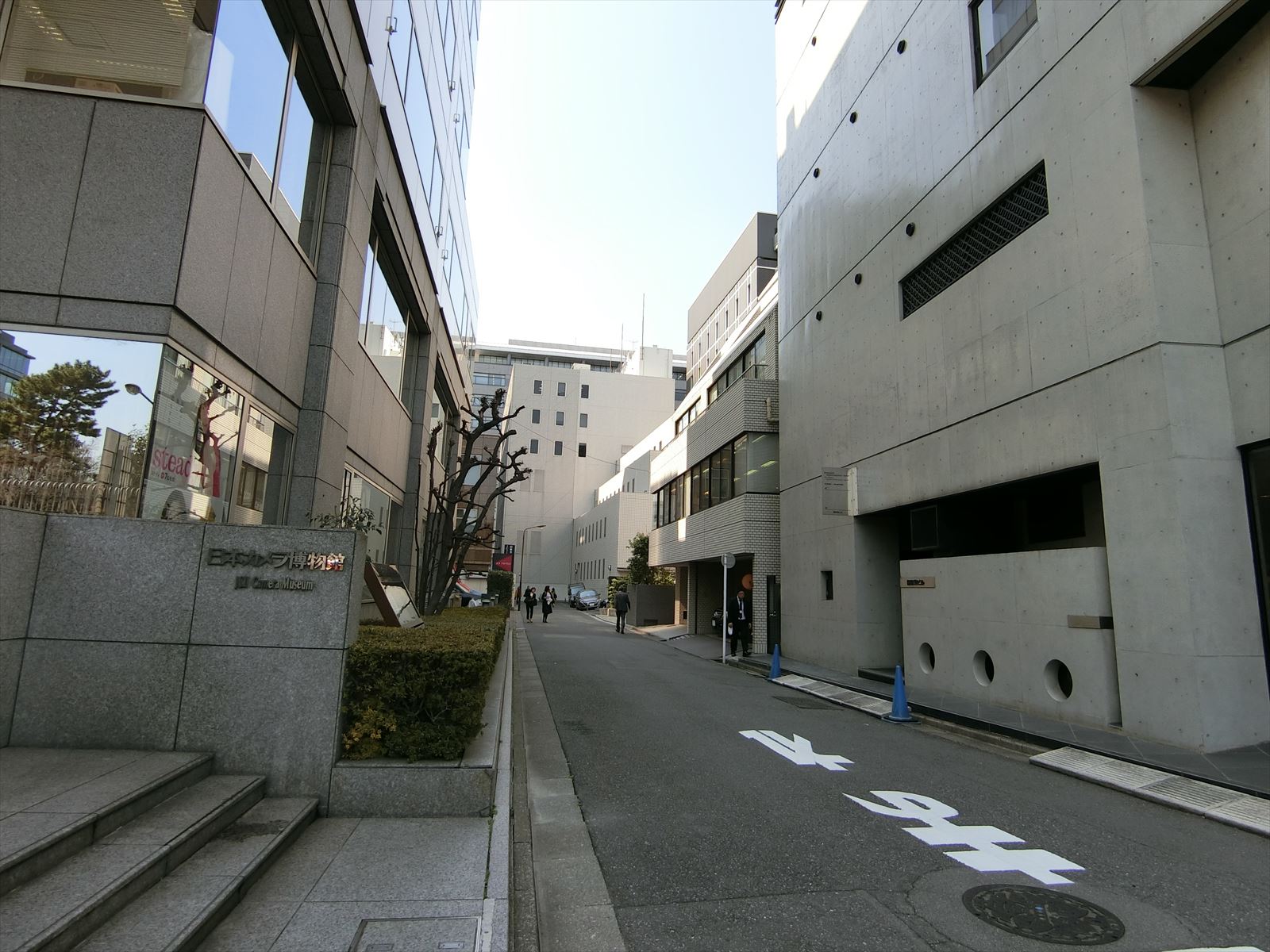 JCIIビル前面の通り