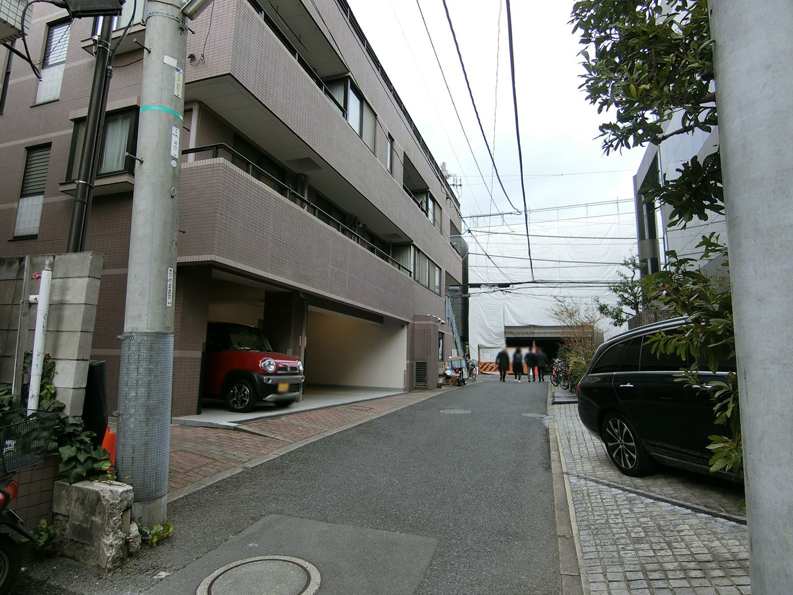 南青山第二韮沢ビル前面の通り