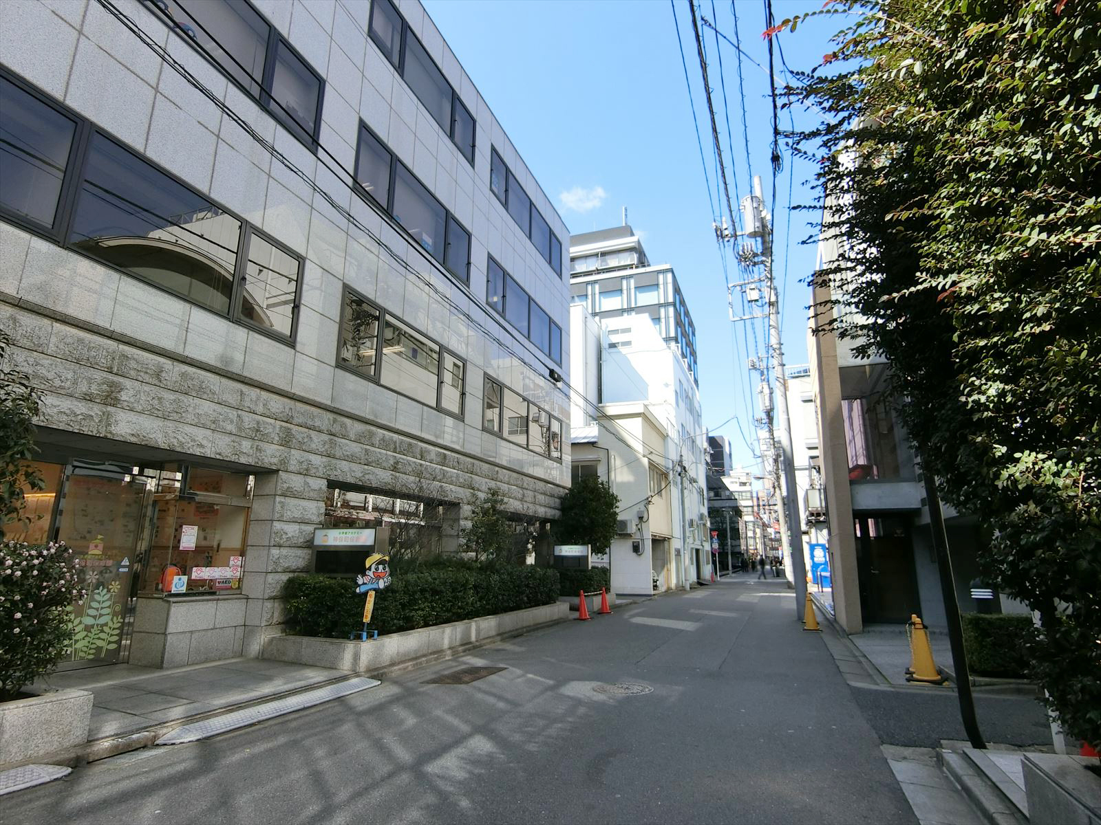SP神保町第3ビル前面の通り
