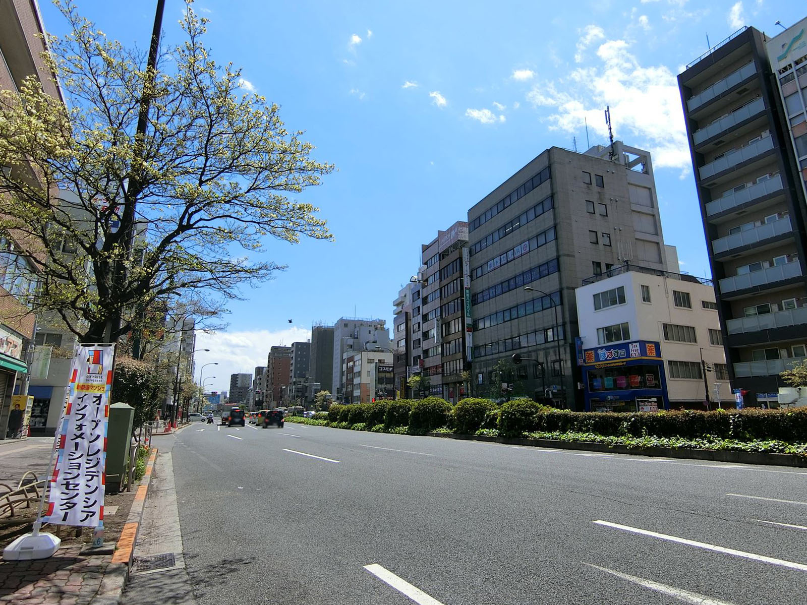 近くの白山通り