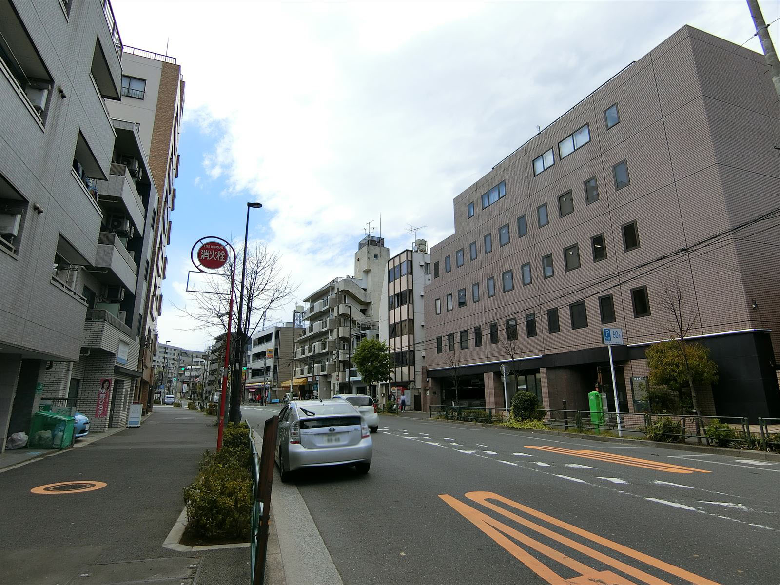 全管連会館前面の通り