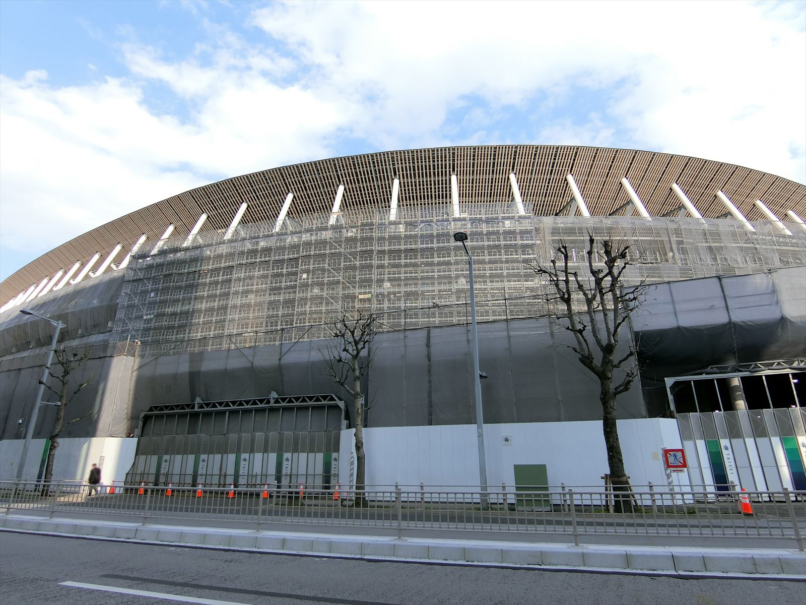 至近の新国立競技場