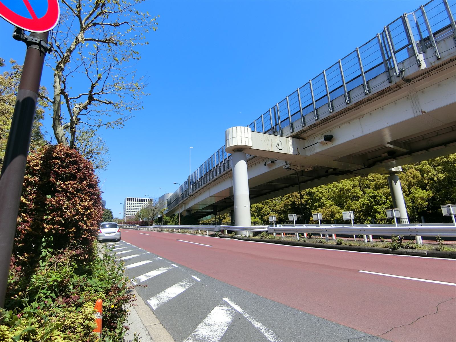 付近の外堀通り