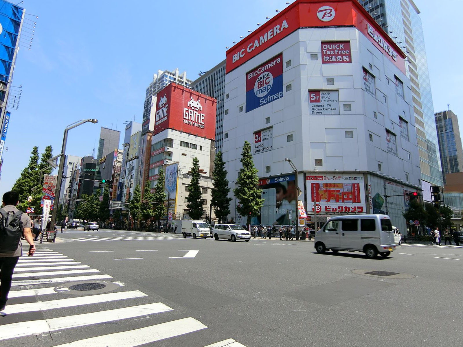 中央通り付近