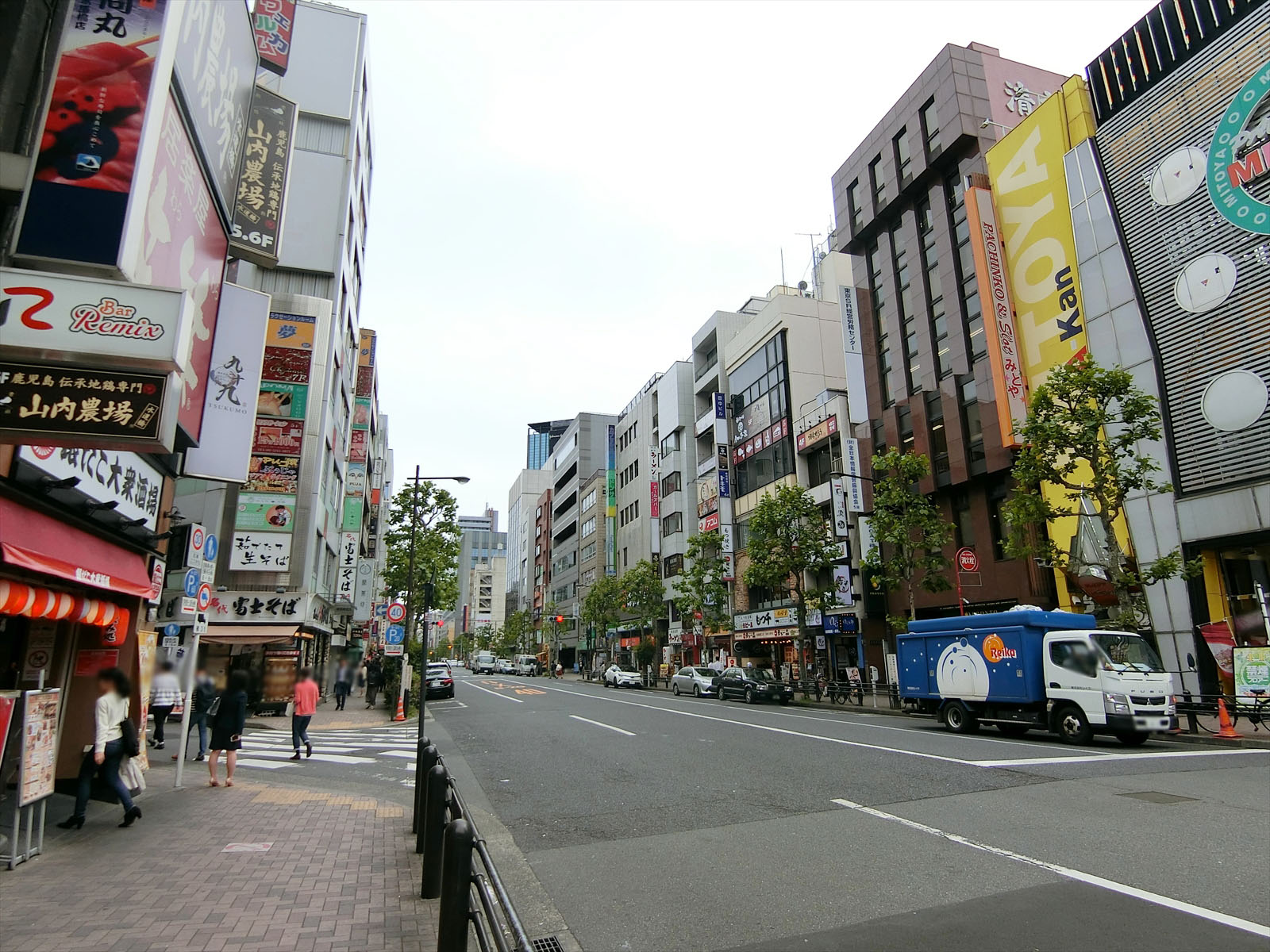 至近の水道橋西通り