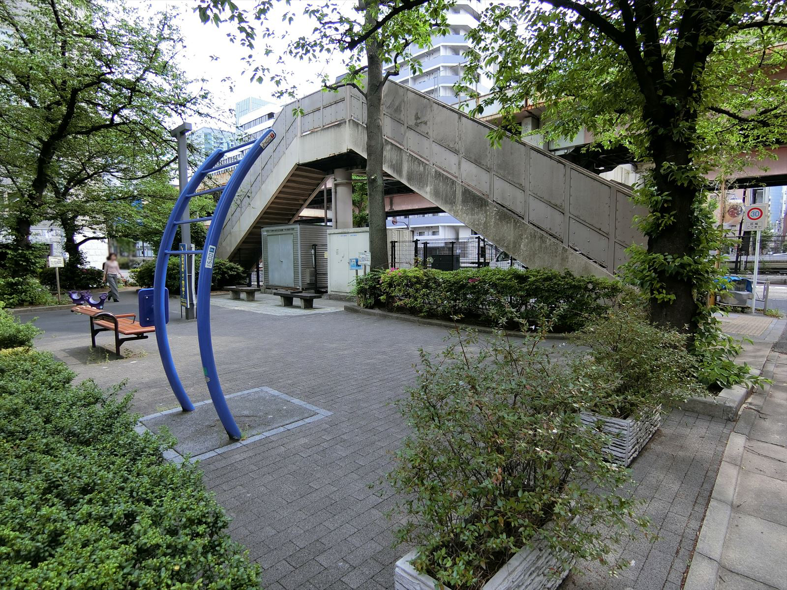 付近の地蔵橋南東児童公園
