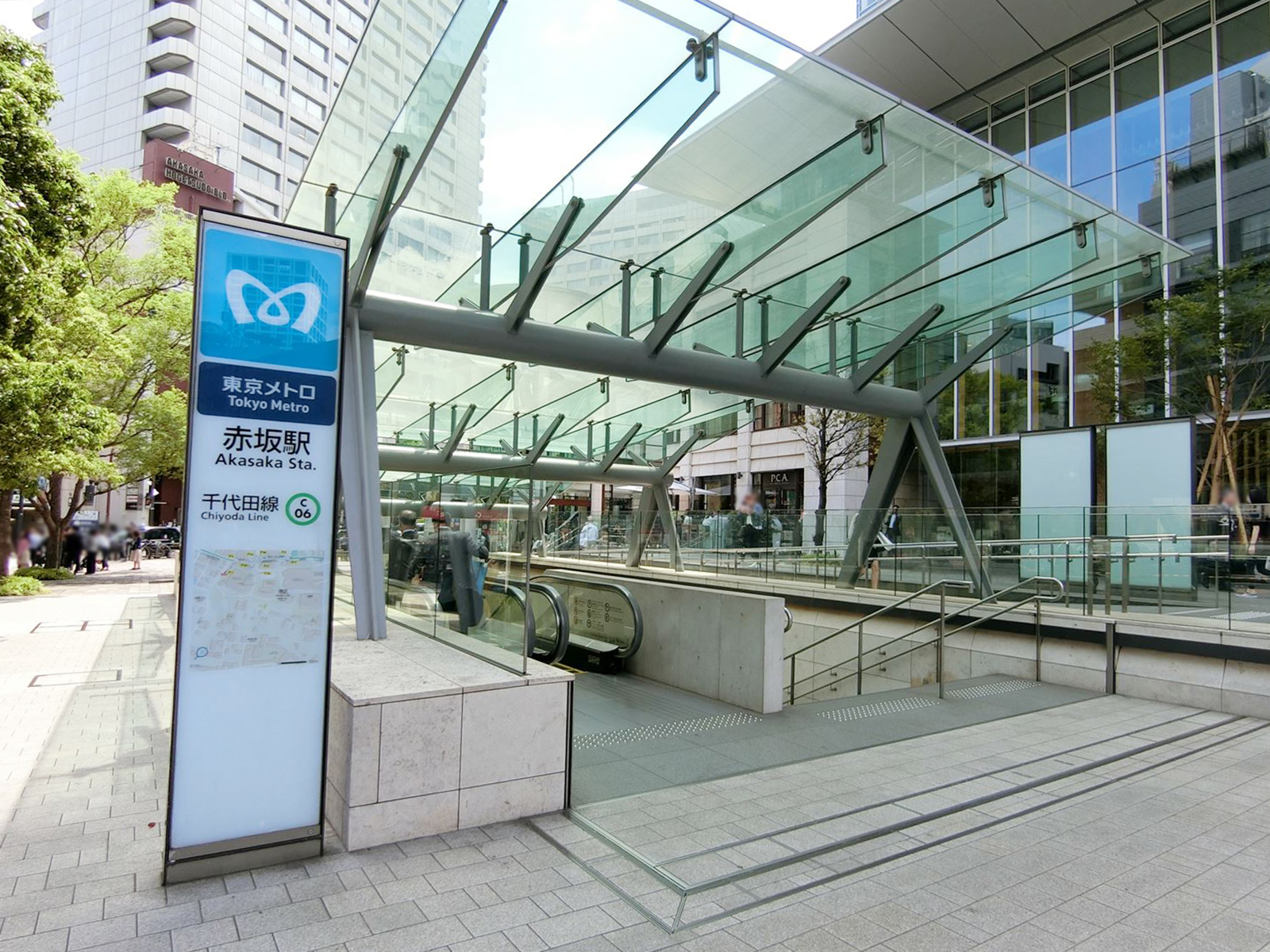 「赤坂駅」から徒歩5分