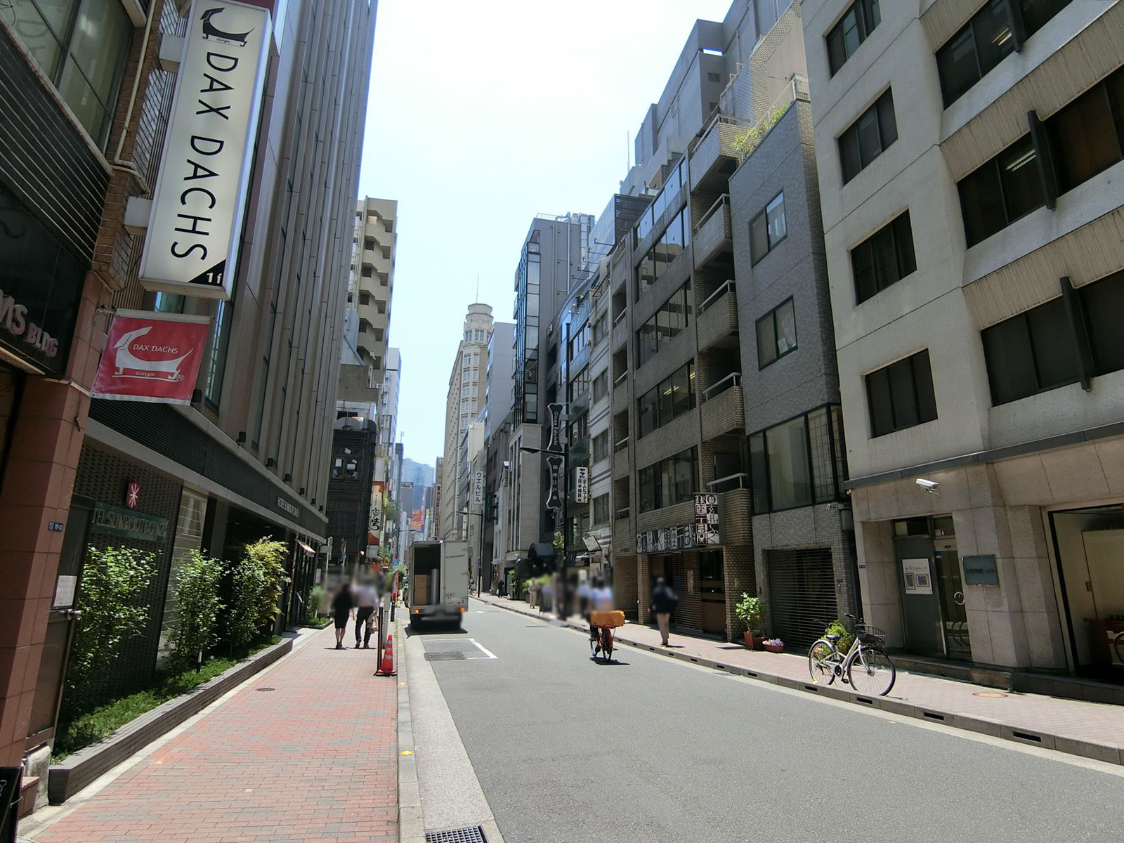 大和銀座一ビル前面の様子